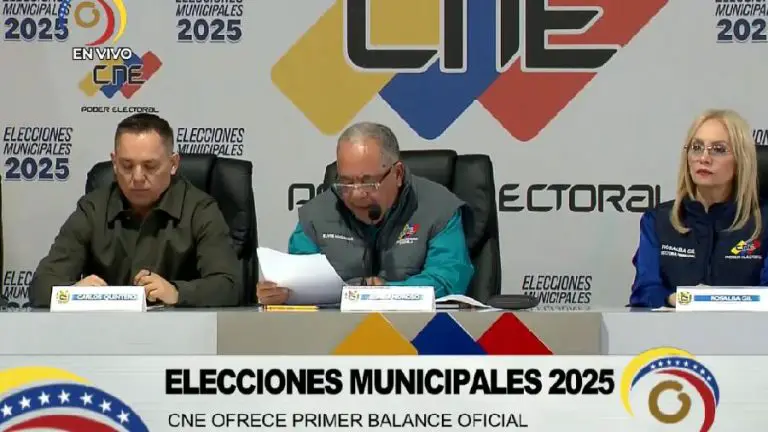 CNE: Participación en municipales registró el 44% (+Resultados)
