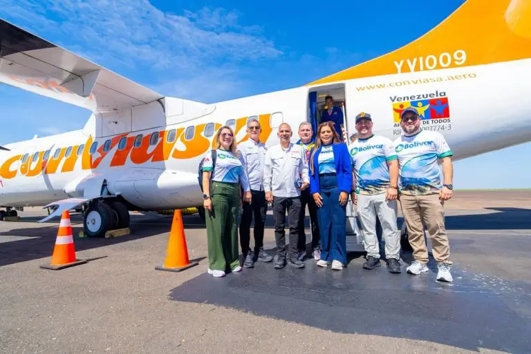 Conviasa inaugura nueva ruta aérea en el sur y Margarita