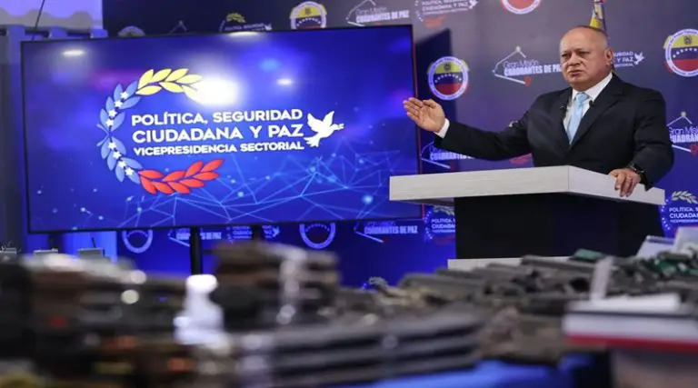 Diosdado Cabello: Neutralizado plan violento de la ultraderecha