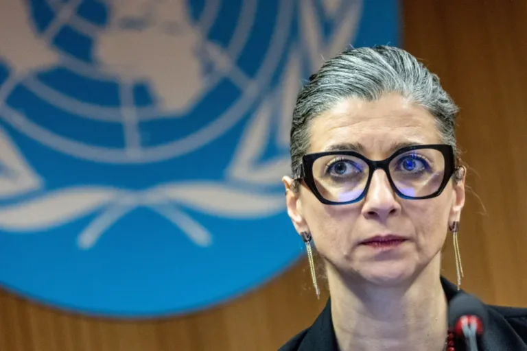 Relatora especial de la ONU pide a países suspender lazos con Israel