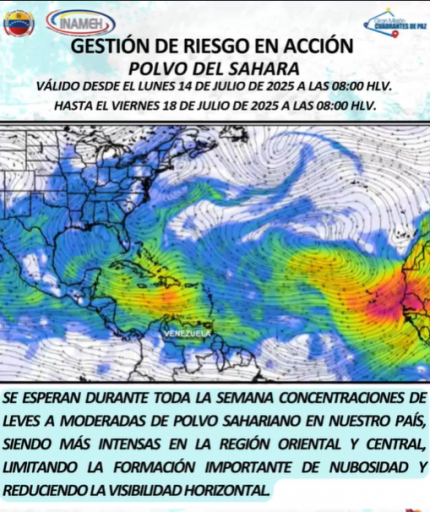 Polvo del Sahara