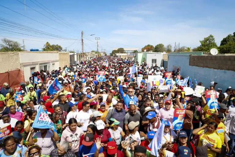 Así fue el arranque de campaña de Luis Piña en Carirubana