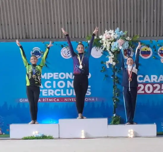 Falcón suma medallas en Campeonato de Gimnasia Rítmica