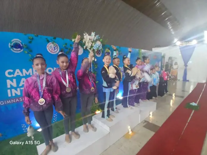 Falcón suma medallas en Campeonato de Gimnasia Rítmica