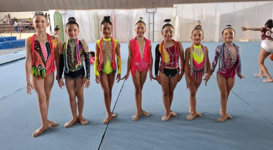 Falcón suma medallas en Campeonato de Gimnasia Rítmica