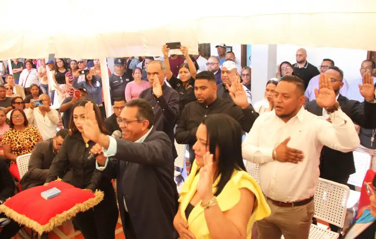 Castor Núñez y Wuilnelia Medina presiden la Cámara Municipal de Miranda