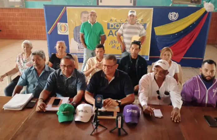 El candidato de la oposición a la Alcaldía del municipio Miranda, Douglas Acosta, inició la semana con la difusión de los planes.