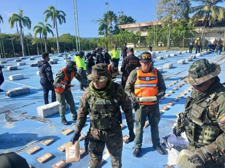Incautan tres toneladas de droga en el municipio Silva