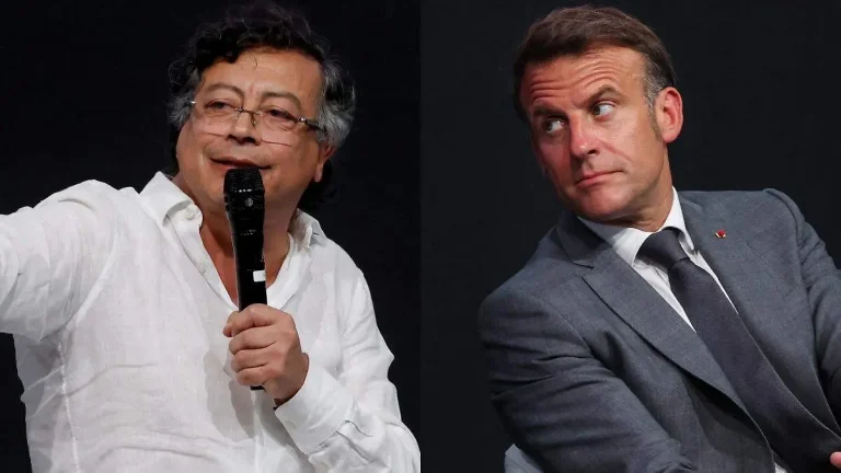Tenso debate entre Macron y Petro: «Le exijo respeto»