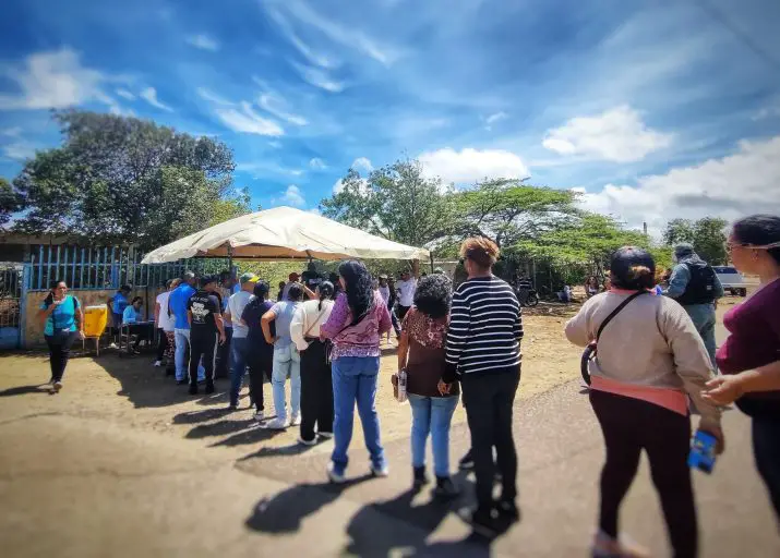 Jorge Luis Díaz en el municipio Falcón hay una fiesta electoral