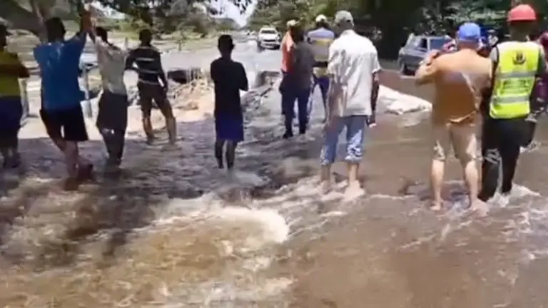 Habilitaron paso entre Guárico y Apure tras colapso de carretera