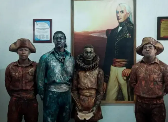 La obra de teatro “Francisco de Miranda el venezolano más universal” se realizó en el núcleo del municipio Colina de la UNEFM.