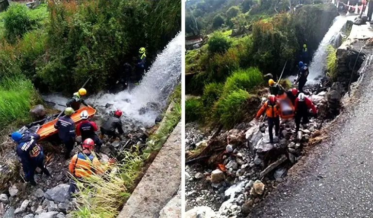 Padre e hijo murieron arrastrados por caudal tras lluvias en Mérida