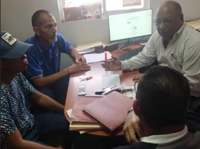 Con el objetivo de fortalecer el sector, el Inces sostuvo un encuentro con representantes del Consejo de Pescadores de Carirubana.
