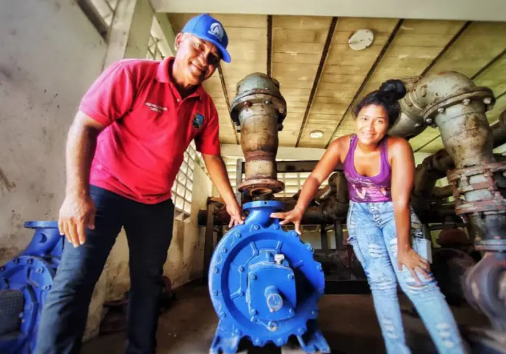 El pueblo trabajador de Minaguas en Falcón, junto al Poder Popular organizado inspeccionaron la rehabilitación en estación de Boca de Aroa.
