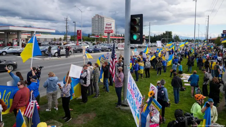 Protestas en Alaska antes de cumbre Trump-Putin