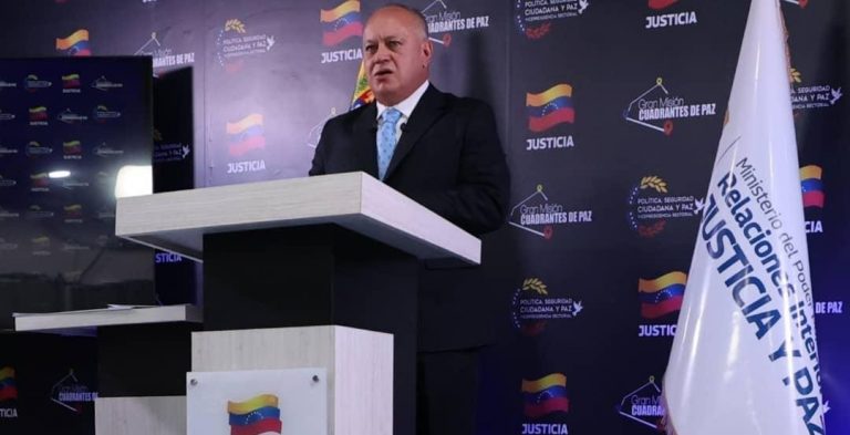 Cabello informa sobre el desmantelamiento de un plan terrorista en plaza Venezuela