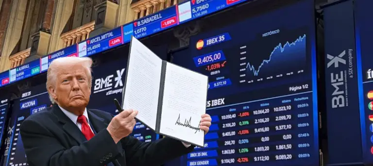 Bolsas mundiales retroceden tras nuevos aranceles de Trump