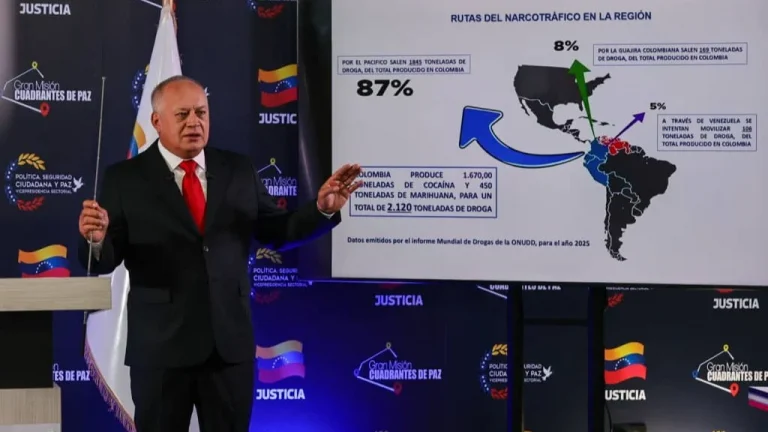 Cabello: Operación Escudo Bolivariano de frente contra el narcotráfico