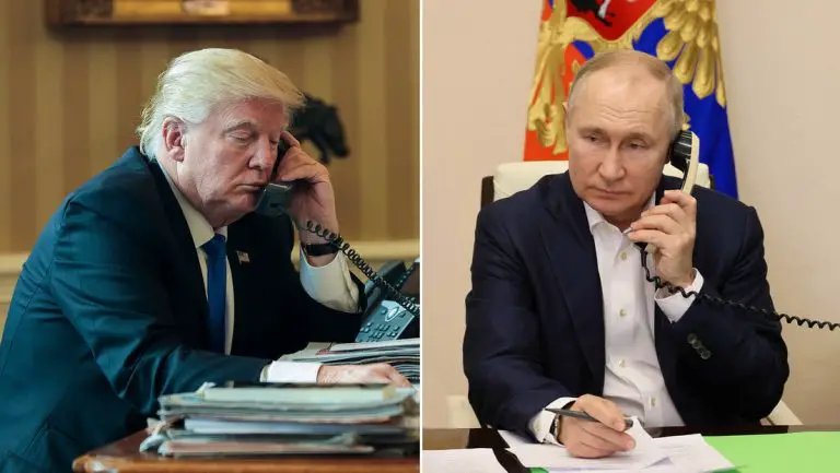 Trump dice que empezó a organizar reunión Putin-Zelenski
