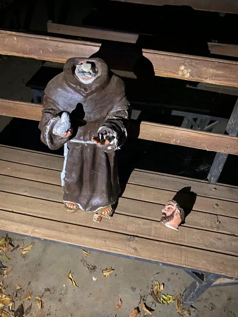 Destruyen imágenes en la capilla San Francisco de Asís en  Dabajuro