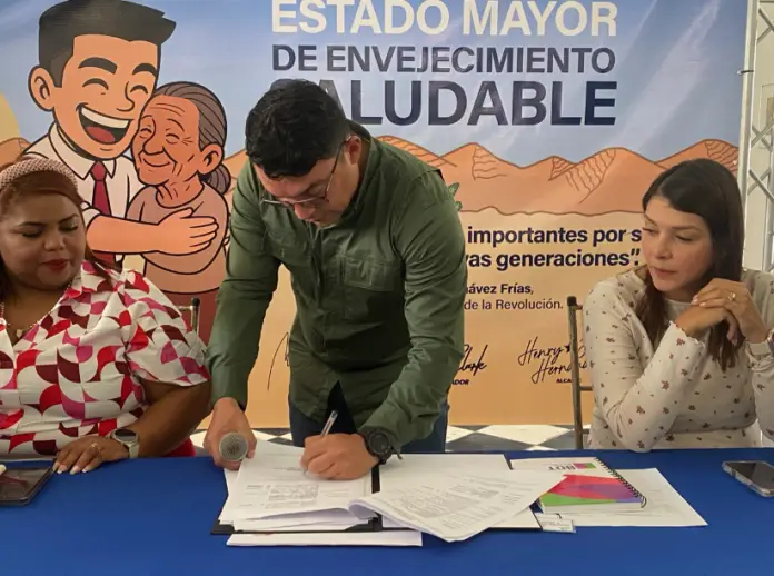 Este martes, el alcalde del municipio Miranda, Henry Hernández, instaló el Estado Mayor de Envejecimiento Saludable con los 20 miembros.