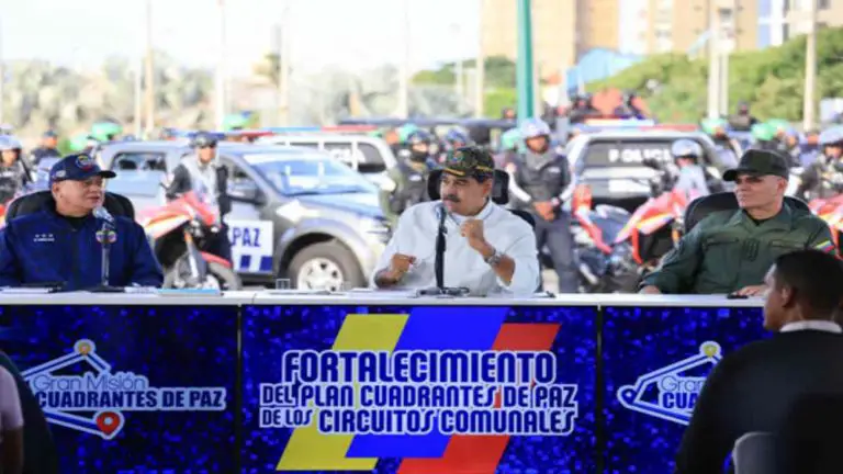 Maduro anunció nueva ofensiva para la seguridad interna de Venezuela