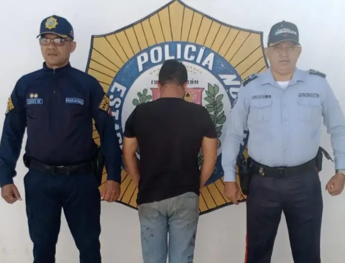 Agentes del CCP16, ubicado en Dabajuro, llevaron a cabo la detención de un mecánico que había estado amenazando a su vecina.