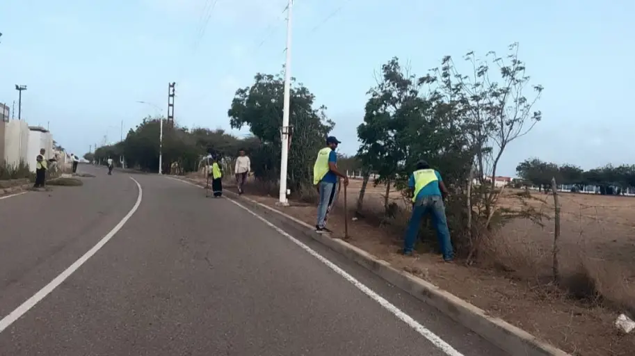 Avanza Plan integral de limpieza y mantenimiento urbano, en el municipio Carirubana con Juntos por Falcón y la Alcaldía.
