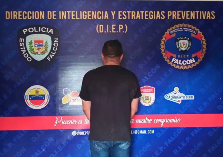 Amenazó con quemar a su pareja y fue capturado en Coro