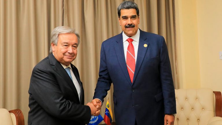 Presidente Maduro envía carta al secretario general de la ONU ante amenazas de EE.UU.