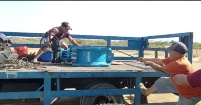 La Comuna Juntos Hacemos Patria del Taparo recibió la válvula de 24 pulgadas fundamental para avanzar en la primera fase del proyecto.