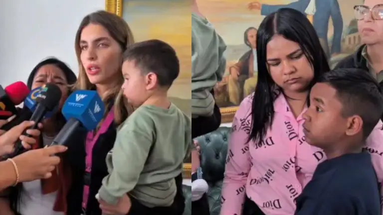 Llegaron cuatro niños venezolanos repatriados de EE.UU. este 12-Sep