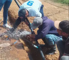 Los habitantes del sector Colinas de Churuguara en el municipio Federación del estado Falcón, tras 12 años de lucha, logró el acueducto