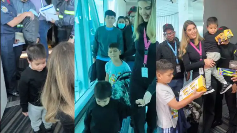 Regresaron al país tres niños retenidos en EE.UU.