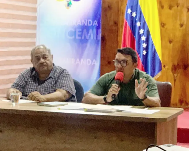 El alcalde Henry Hernández presentó una propuesta para discutir el presupuesto participativo 2026, ante el CLPP del Municipio Miranda.