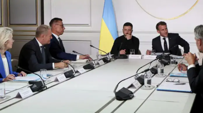 Los líderes de la Coalición de Voluntarios de Ucrania han dado inicio a su reunión de este jueves, algunos de forma presencial en París.