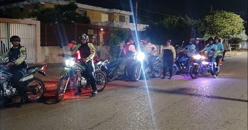 despliegue nocturno de seguridad 1