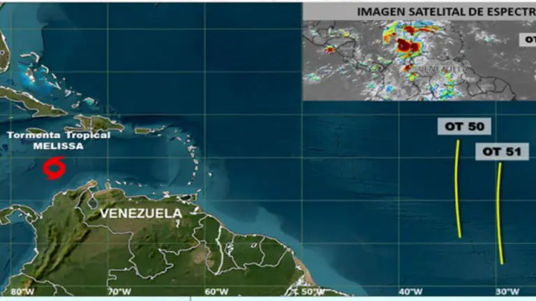 Inameh| Ondas tropicales 50 y 51 llegaran al país entre el 26 y 30-Oct
