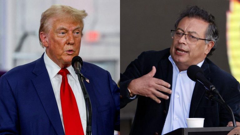 Trump tilda al presidente de Colombia de «matón»