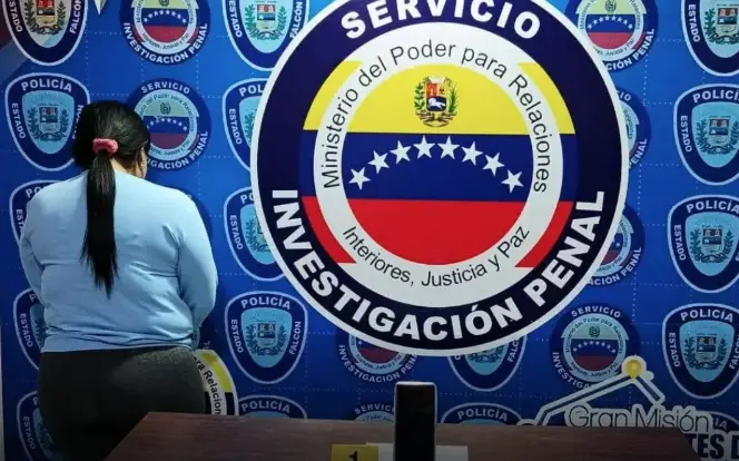 sipef-detenida En respuesta a por lo menos cuatro denuncias de ciudadanos que alegaban haber sido estafados, el SIPEF detuvo a la mujer.