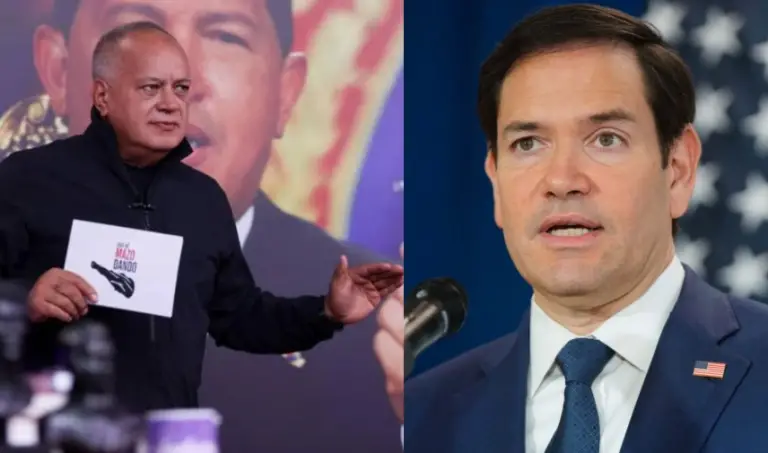«Incapaz», así llamó Diosdado Cabello a Marco Rubio