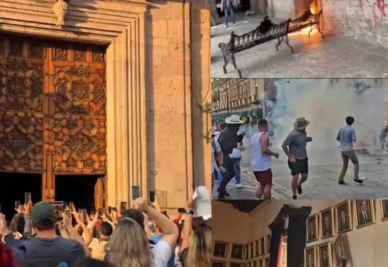 Protesta por asesinato de alcalde en México se torna violenta (VIDEO y FOTOS)