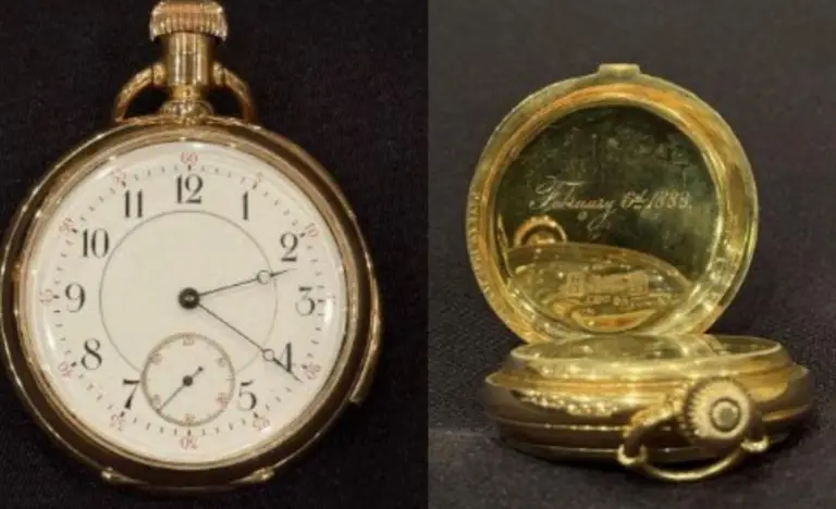 Subastan reloj de pasajero del Titanic por cifra histórica