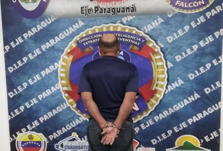 Diep captura a chofer por golpear a su pareja en Punto Fijo