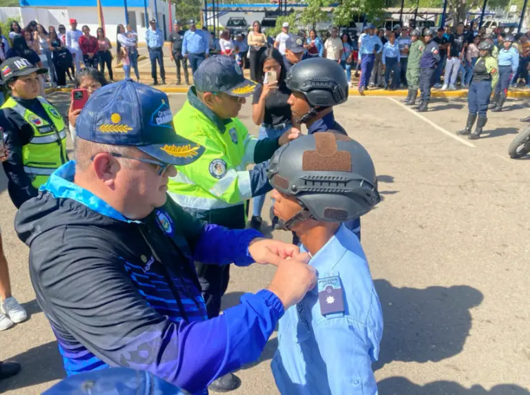Primera Cohorte | Certifican a patrulleros motorizados de Falcón en curso mixto