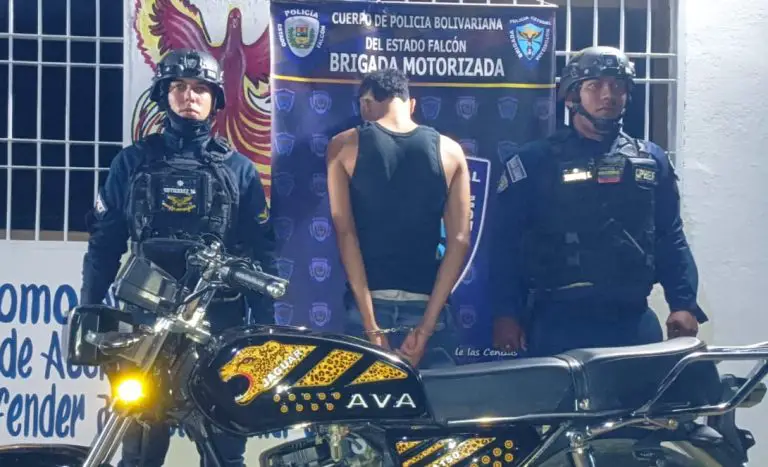 Ciudadano aprehendido por ultraje a funcionario público en Coro