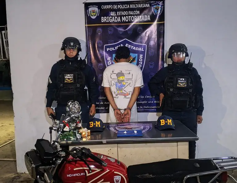 Un ciudadano aprehendido por microtráfico de drogas en Coro