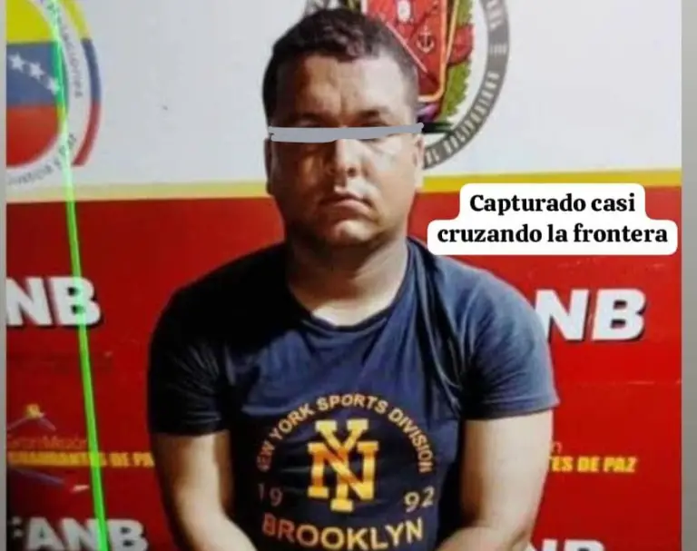 Capturado policía acusado de asesinar a su exesposa, huía a Colombia