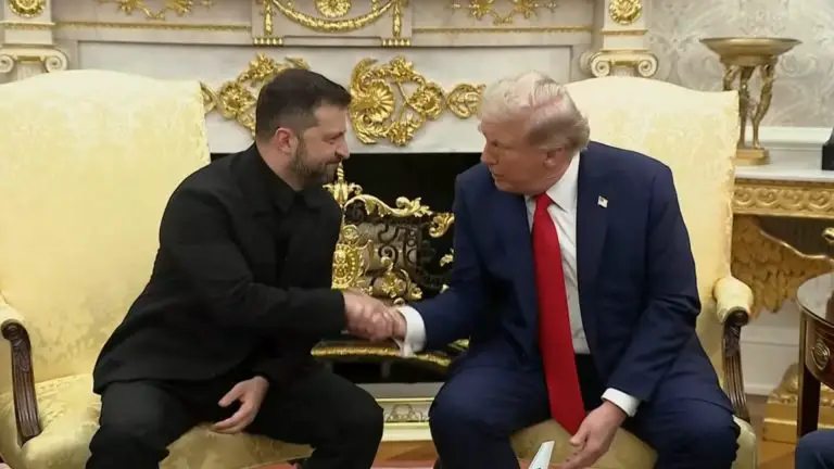 Trump y Zelenski discutirán un plan de alto el fuego con Rusia